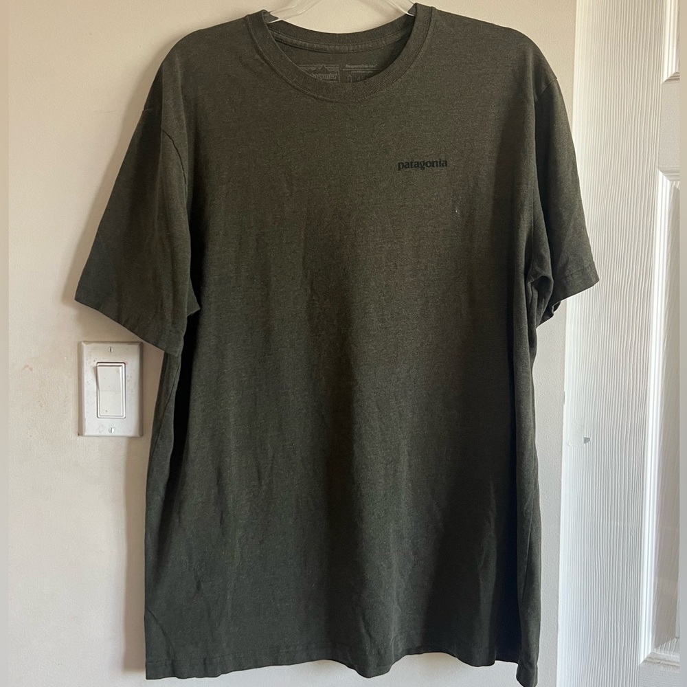 Patagonia Men's Olive Short Sleeve Tee